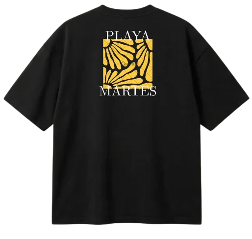 T-shirt Oversize Noir - Playa Martes