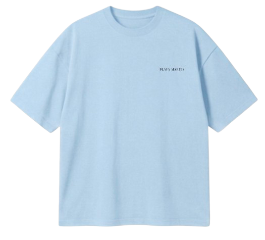 T-shirt Oversize bleu - Playa Martes