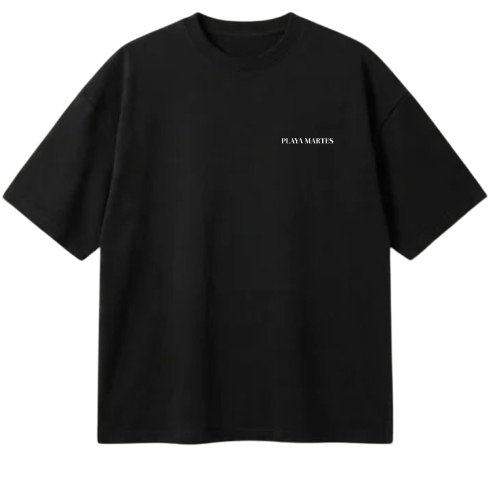 T-shirt Oversize Noir - Playa Martes